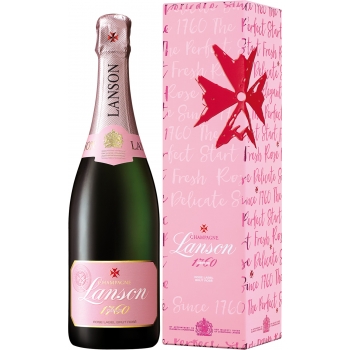 Champagne Lanson Rose Label Brut NV