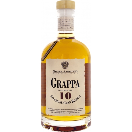 Grappa Monte Sabotino Invecchiata 10 YO Gran Riserva
